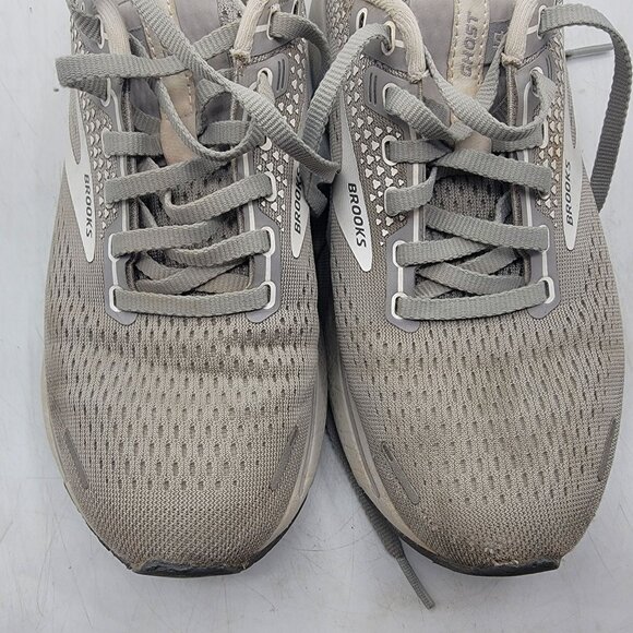 Brooks Ghost 14 Womens 7.5 Gray Athletic Running Shoes Sneakers 1203561B089 - Picture 10 of 13